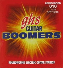 GHS ELECTRIC GUITAR TREMOLO BOOMERS LIGHT .010 – .046 T-GBL    € 8,90 / PZ